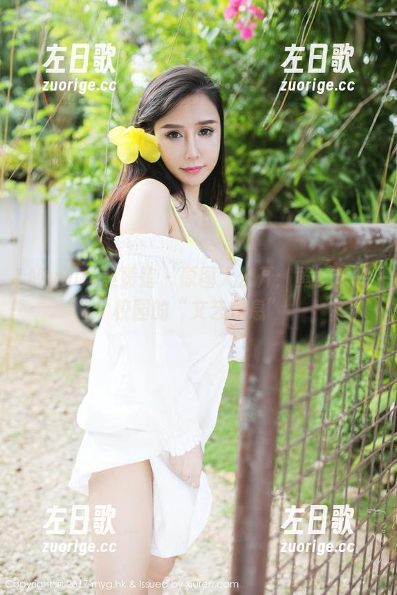 MyGirl美媛馆 - 原图大公开：黄乐然在校园的“文艺气息”