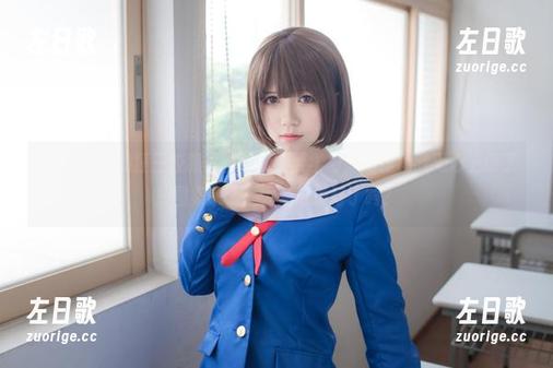 白金Saki的狂三校服写真，明明要学习，她却让我无心上课了！图集来了，大家准备好了吗？