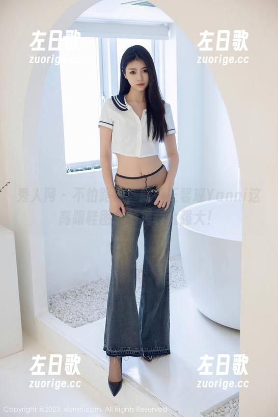 秀人网 - 不怕路滑，就怕王馨瑶Yanni这高跟鞋图包的福利太强大！